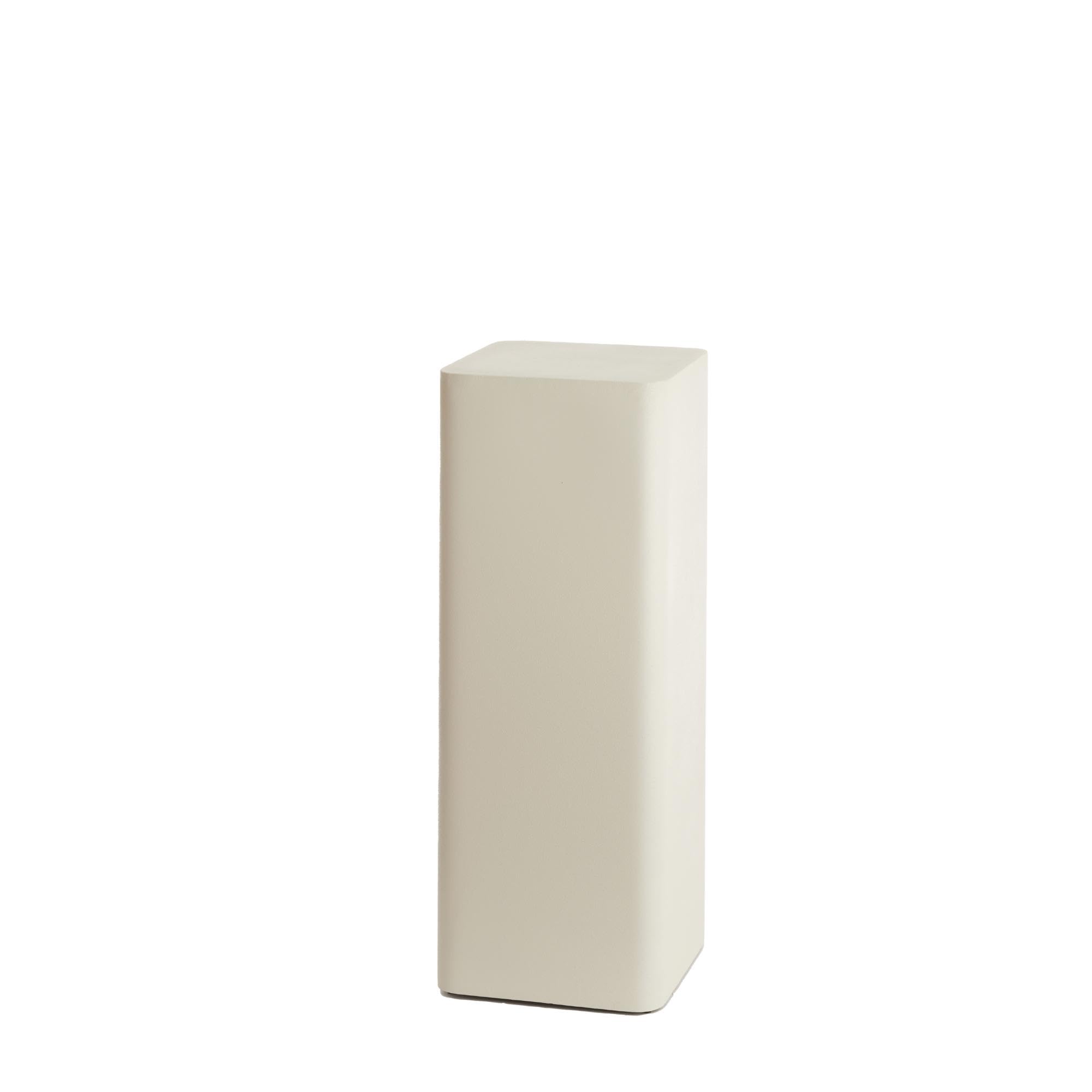 Pilier Alurio Light & Living blanc sellette colonne 80cm