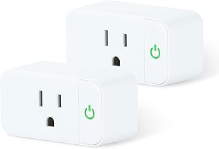 Smart Plug, Smart Home Wi-Fi Outlet Compatible with Alexa, Echo, Google Home, 15A Wi-Fi Socket for Home Automation, ETL & FCC Listed