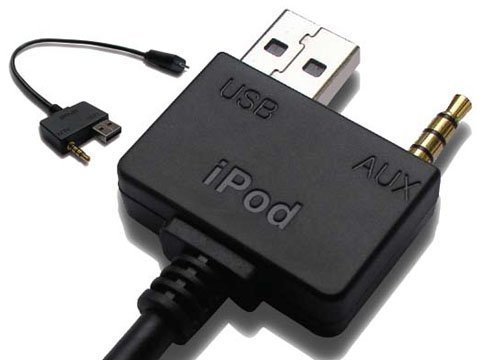 Goliton Charge and Play Audio, Video Cable - Control from Your Wheel