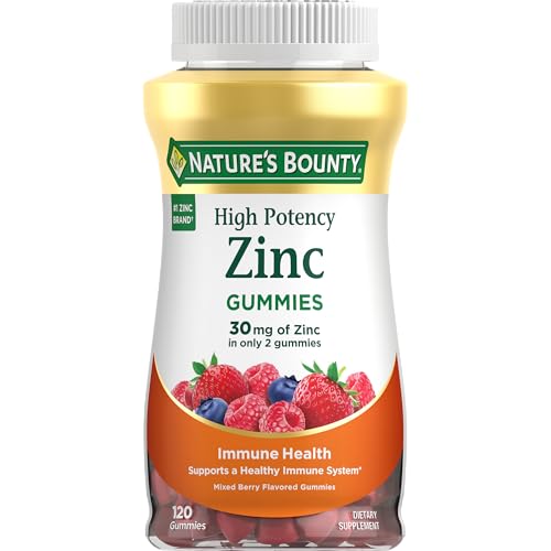 Nature’s Bounty Zinc 30mg Gummies