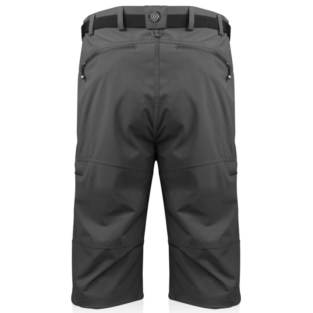 AERO|TECH|DESIGNS | Men's Multi-Sport Knickers | Urban Pedal Pushers | 3X-Large | Charcoal