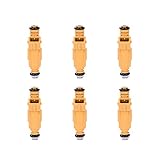 Catinbow 0280155700 0280155710 6PCS Engine Fuel Injector Set for Jeep Grand Cherokee Wrangler Comanche 4.0L Ford Mercury Lincoln 4.6L 5.0L 6.8L