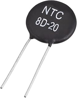 Tool parts NTC Thermistor Resistors 8D-20 6A 8 Ohm Temperature Sensors 5Pcs