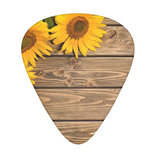 Lot de 12 médiators en bois pour guitare acoustique, électrique, basse - Les Beatles, Paul McCartney, John Lennon, RIngo Starr, George Harrison Lot de 12 médiators en bois pour guitare acoustique, électrique, basse