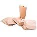 Logbuch-Verlag 25 kleine braune Kraftpapier Tüten Papierbeutel Papiertüten 14 x 22 x 5,5 cm Tüten Boden Geschenktüte Kreuzbodenbeutel Obstbeutel Verpackung natur bio