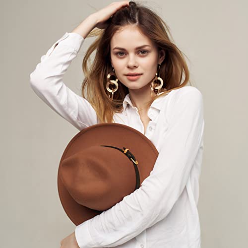 Crowye 9 Pcs Adjustable Hat Band Leather Western Hatbands Clothing Decorations Small Ring Metal Buckle Fedora Decor Men Women Accessories For Cowboy, 9 Colors #TOP6