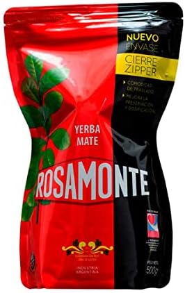 Rosamonte - Yerba Mate, Cierre Zipper 500g