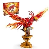 Vziimo Phoenix Building Set, Bird Animals Set Wings Adjustable Building Kit, Collectible Magic HP Model Toys Gifts for Adults Kids Fans 12+ (938 PCS)