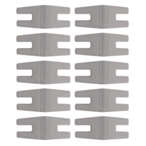 10 Piezas Pie Prensatela Hump Jumper para Máquina de Coser miniatura 4