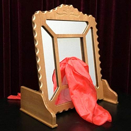 Miroir Silk Thru Deluxe et télécommande pour tour de magie de scène et illusion