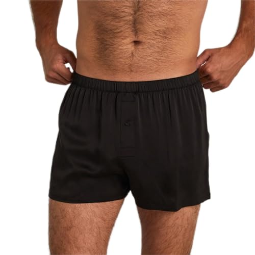 Men's Washable Silk Boxer