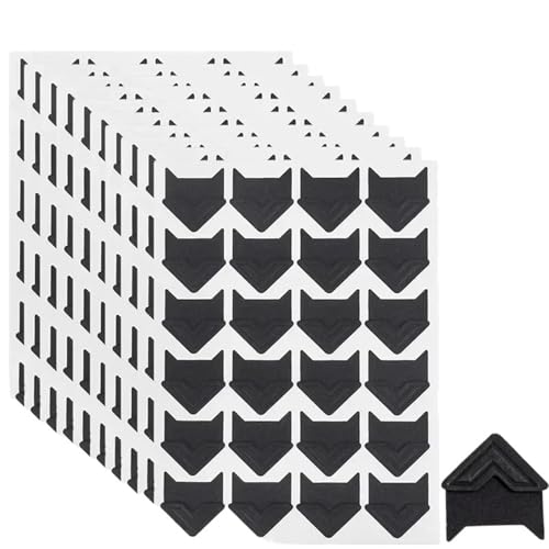 Esquinas autoadhesivas para fotos pack de 240 pegatinas de papel kraft negro para scrapbook 2