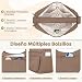 Imagen de JUYANO Bolso Mujer Grande Bolsos Bandolera Mujer Tela Oxford Impermeable Malas Senhora con Múltiples Bolsillos