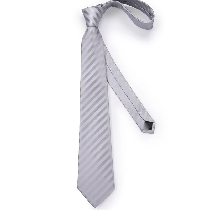 Corbata clásica de seda para hombre miniatura 3