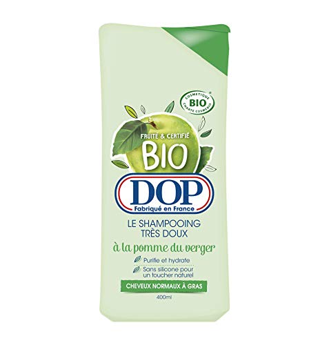DOP Shampooing Très Doux Bio à la Pomme Vert Bio 400 ml - Lot de 4 Cover