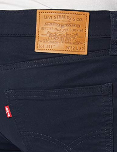 Levi's 511™ Slim Jeans Homme, Baltic Navy Sueded Sateen Wt B, 34W / 32L - Image 5