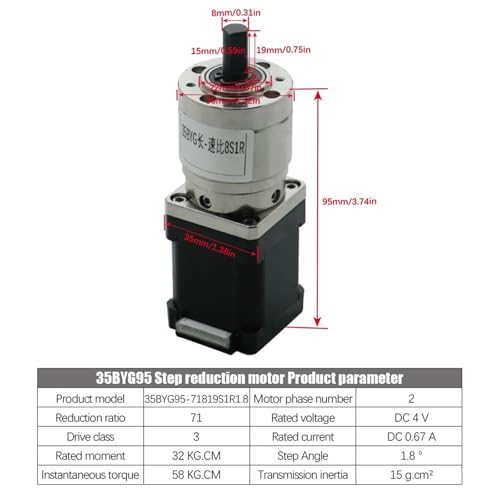 Moteur pas à pas hybride 35BYG pour stabiliser la précision de vos imprimantes 3D