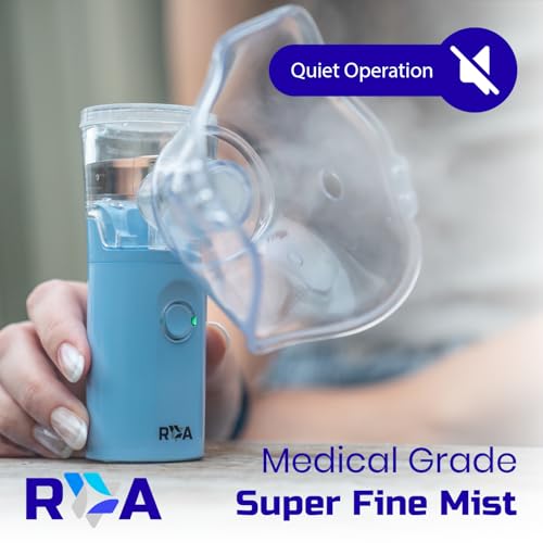 Portable Nebulizer, Rechargeable Nebulizer for Adults and Kids, Perfect for Home and Travel Use, Quiet & Efficient, Medicinal Non-Ventilatory Nebulizer (Atomizer) - Image 5