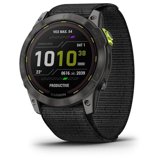 Horloge gps Garmin Enduro 2 Titane gris