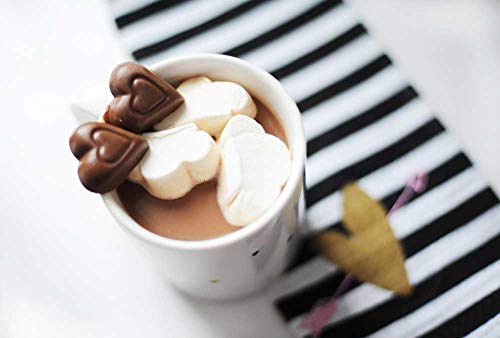 Madelaine Chocolate Company Solid Premium Milk Chocolate Mini Hearts - American-Made, Swiss-Formulated - Individually Wrapped in Pink Foil, 12 oz