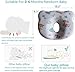 Memory Foam Baby Pillow with Cute Cartoon Pattern, Soft, Comfortable and Breathable, Suitable for Boys and Girls