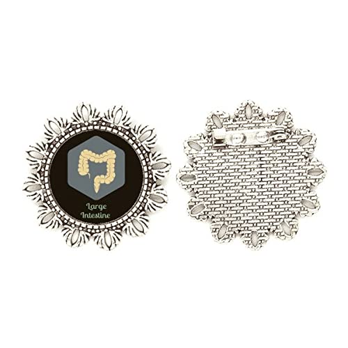 Broche de plata de flor grande para lucir en bodas, eventos formales y chaquetas de invierno