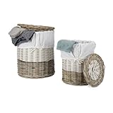 cesta junco portuguesa Decorativos: Las cestas ropa sucia están hechas de junco trenzado y desprenden un encanto natural