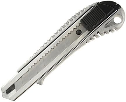 Aluminum Body Retractable Utility Knife/Box Cutter