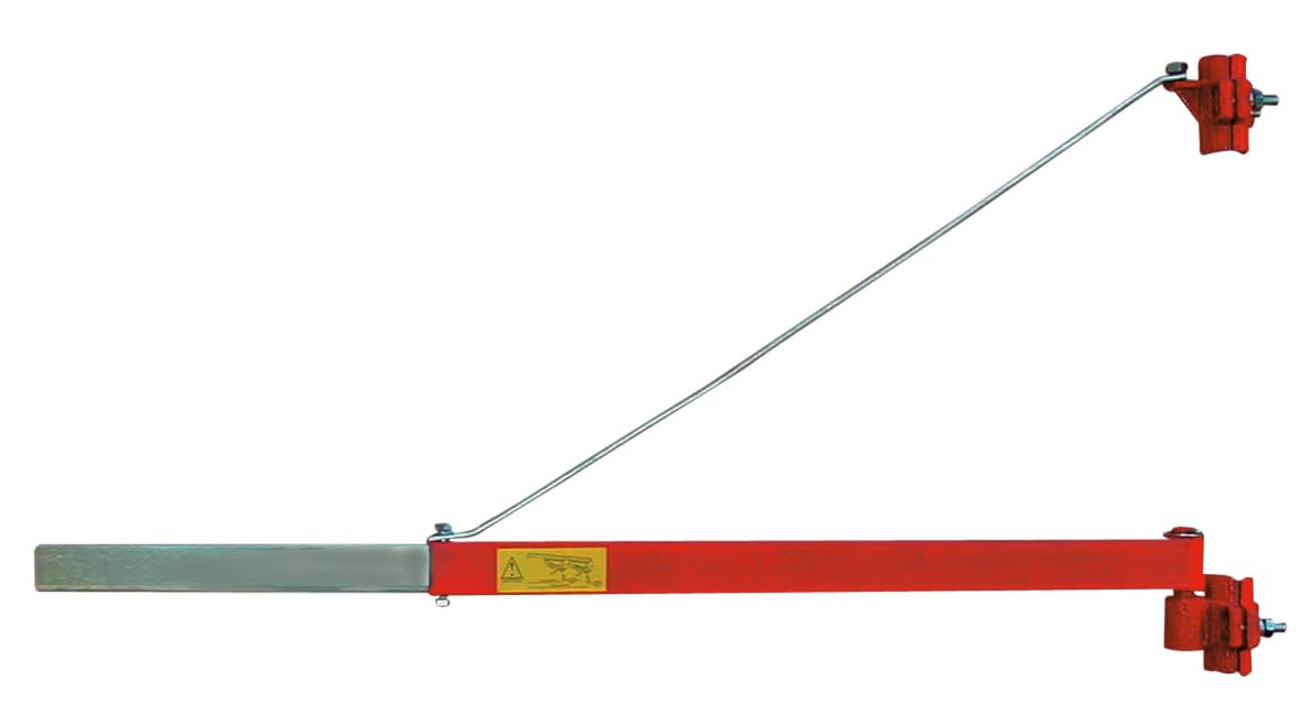 Berger & Schröter Schwenkarm für Flaschenzüge, Seilhebezüge Tragfähigkeit (mit Umlenkrolle) 600 kg (Lieferung ohne Umlenkrolle)
