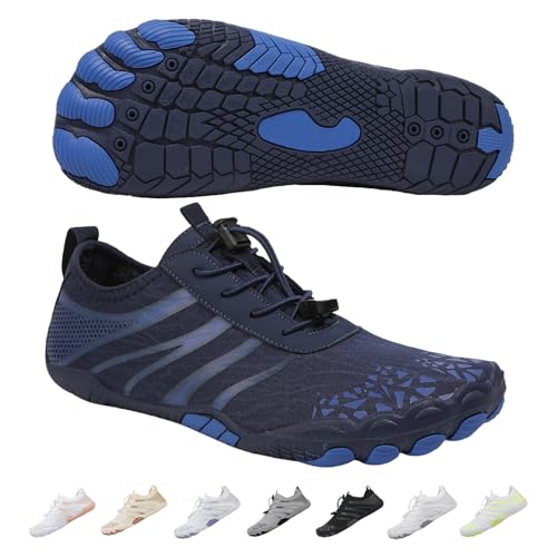 Image of SIOSNETA Hike Barefoot Shoes for Women Men, Breathable Non-Slip Athletic Footwear, Wide Toe Water Shoes for Hiking, Non-Slip Neuropathy Shoes for Women Men, Grounded Comfort wear