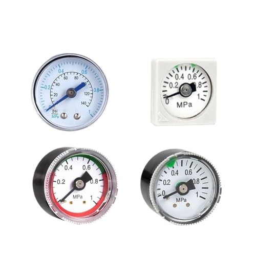 Manomètre pneumatique à vide négatif G36-10-01L pour éviter les pertes d'air
