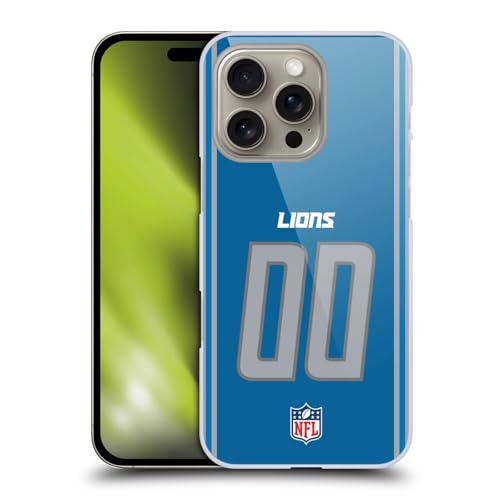 Coque Detroit Lions iPhone personnalisée protection rigide arrière football NFL