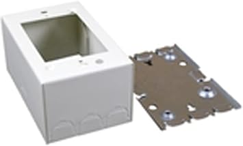 Legrand Wiremold 500/700 Series Metal Raceway Shallow Box Fitting Ivory