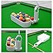 BJRWYY Billiard Automatic Ball Server Training Machine,5 Points Pool Ball Dispenser,Pool Skills Trainer & Accuracy Training Aid for Snooker & 9 Ball Billiards Lovers