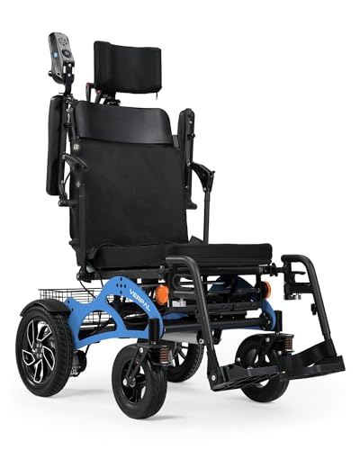 Automatic Reclining Foldable Electric Wheelchair