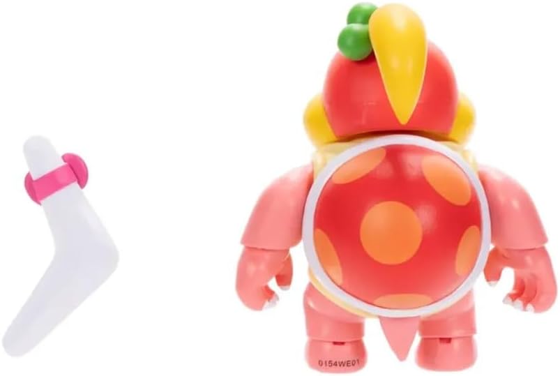 Jakks Pacific Super Mario 4 inch Action Figure Pom Pom with Boomerang - Image 4