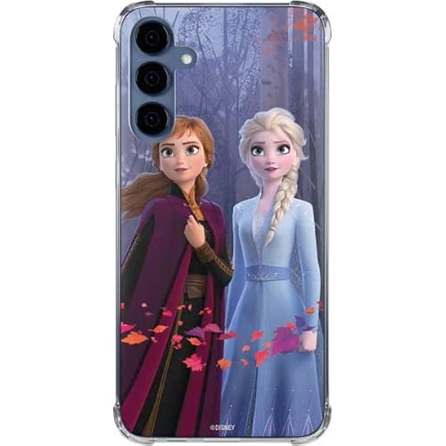 Skinit Clear Phone Case Compatible with Galaxy A35 5G - Officially Licensed Disney Frozen II Anna and Elsa Design