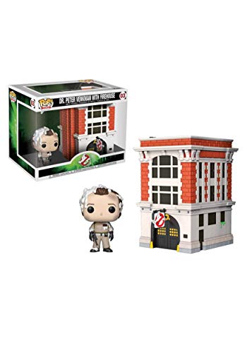 Funko Pop! Town: Ghostbusters-Dr. Peter Venkman with House - Figura de Vinilo...
