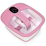 Giantex Foot Spa Bath Massager with Automatic Massage Rollers, Digital Adjustable Temperature...