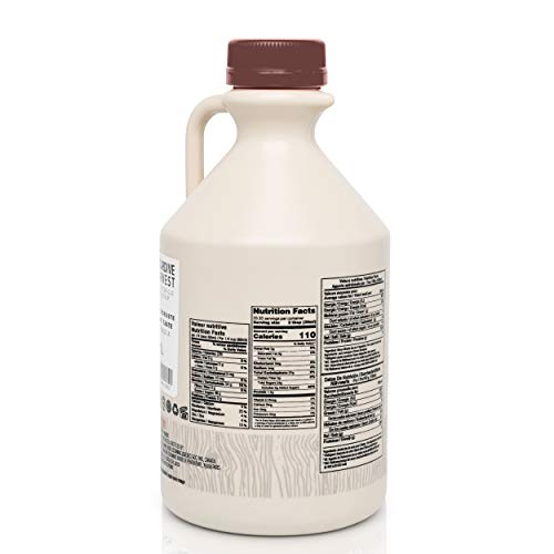 Escuminac Canadian Maple Syrup. 100% Pure & Organic. Late Harvest, Family Size 1L (33.8 Fl Oz) - Canada Grade A - Dark Robust Taste #TOP5