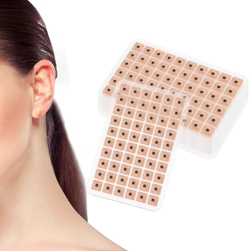 Rosenice 600 Stück Ohrsamen Akupunktur, Einweg Ohrsamen Akupunkturpflaster, Ear Seeds, Akupressur-Set, Lindert Stress und Muskelverspannungen, für Sportler Büroangestellte (10 Blätter) Rosenice 600 Stück Ohrsamen Akupunktur, Einweg Ohrsamen Akupunkturpflaster, Ear Seeds, Akupressur-Set, Lindert Stress und Muskelverspannungen, für Sportler Büroangestellte (10 Blätter)