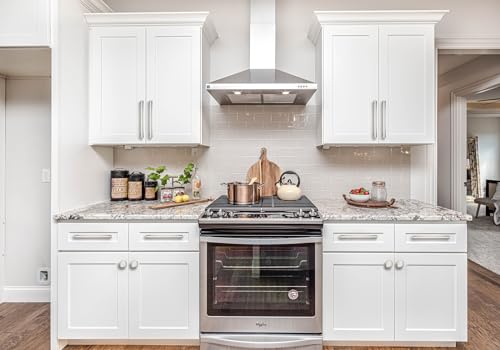 Image of 10 Pack 9 Inch Brushed Satin Nickel Cabinet Pulls and Drawer Handles for Kitchen and Dresser Cabinets