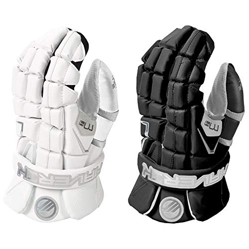 Maverik M4 Lacrosse Goalie Gloves Black 12 inch