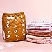 ALVABABY Baby Cloth Diaper 6 Pack with 12 Inserts One Size Cloth Diaper Covers Adjustable Washable Reusable for Baby Girls and Boys