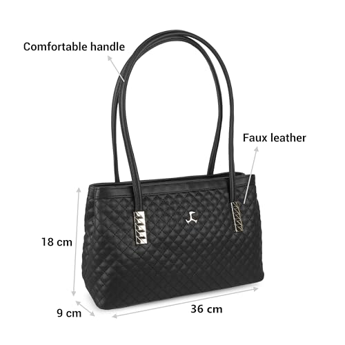 Image of Mochi Women Faux Leather Casual Shoulder Bag with Premium Metal Details