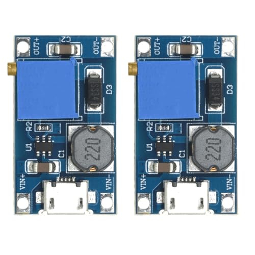 Compactly Adjustable USB/Type C Voltages Boosters Module 2V-24V Input 5V-28V Output for Portable Electronic Devices