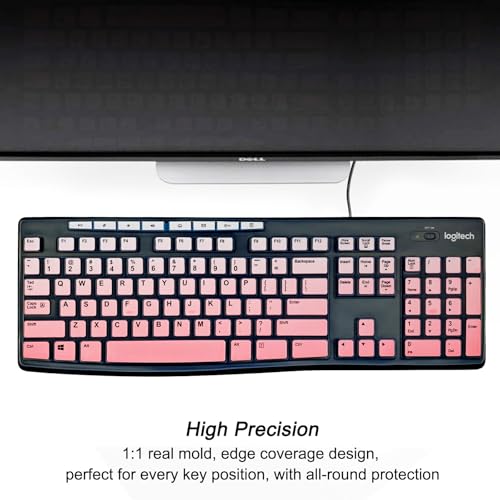 Protector de Teclado de Silicona para Logitech K200 K260 K270 miniatura 7