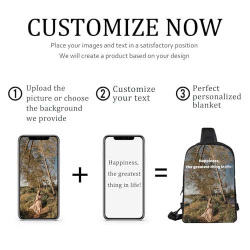 Sling Bag Customized bags Custom Sling Bag Personalized Crossbody Bags Customizable Casual Crossbody Bag for Men Women Hiking Travel2
