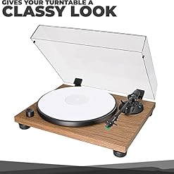 Tlilyy Tapis de platine en acrylique pour tourne-disques vinyles LP – 2,5 mm d’épaisseur pour plus de serrage – Tapis de… - Les Beatles, Paul McCartney, John Lennon, RIngo Starr, George Harrison Tlilyy Tapis de platine en acrylique pour tourne-disques vinyles LP – 2,5 mm d'épaisseur pour plus de serrage – Tapis de… – Image 3