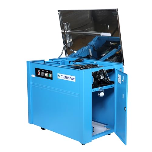Image of SMART PACK Heavy Duty Type Semi Strapping Machine for Packaging | Semi-Automatic, Box, Packaging, Strapping, Carton, Machine | Goods Strapping Machine | Pack of 1 Machine